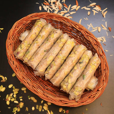 Olive Mithaii Dryfruit Putharekulu