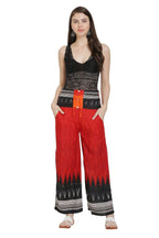 Asmaani Red Color Print Palazzo