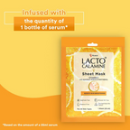 Lacto Calamine Vitamin C Face Sheet Mask - Distacart