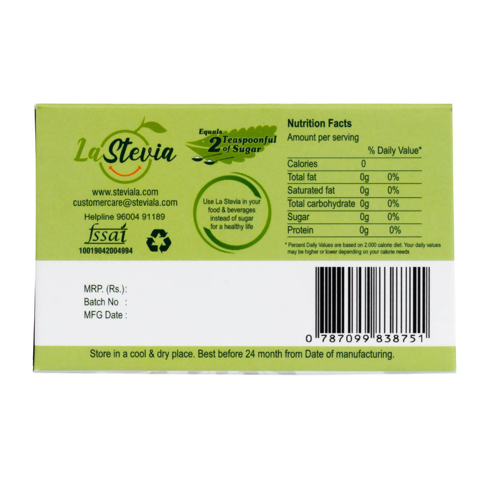 LaStevia Natural sweetener Sachets