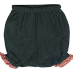 Mhyssa Alex Black T-shirt with Bloomer Shorts Set For Kids