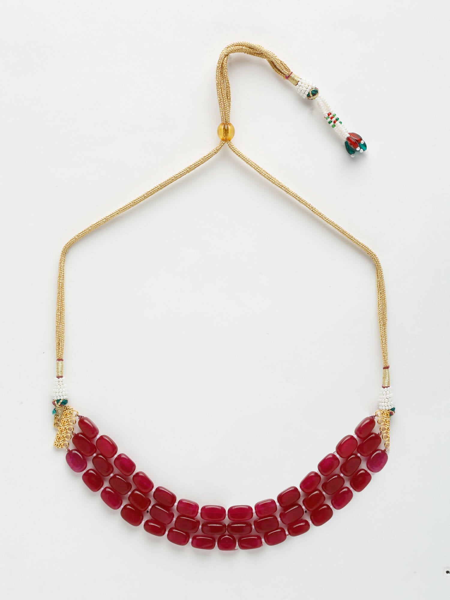 Maroon Choker - Ruby Raang - Distacart