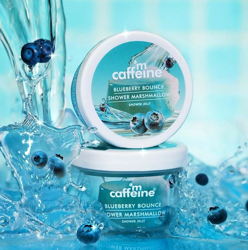 MCaffeine Blueberry Bounce Shower Marshmallow Shower Jelly Soap