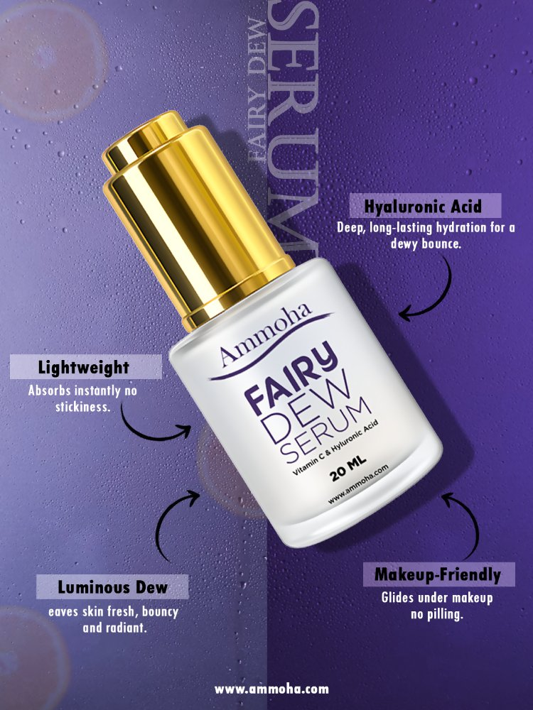 Ammoha Cosmetics Fairy Dew Serum with Vitamin C