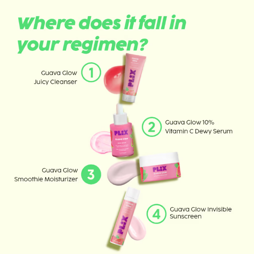 PLIX The Plant Fix Guava Glow Regime Combo