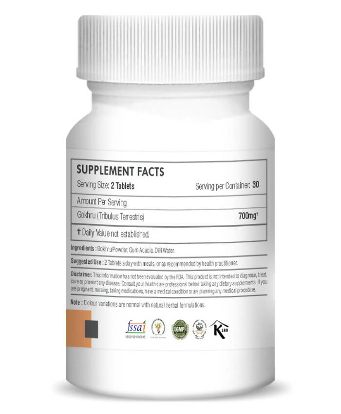 H&C Herbal Gokhru Tablets - Distacart
