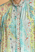 Joban Fashion Print Chinnon Kurta Set