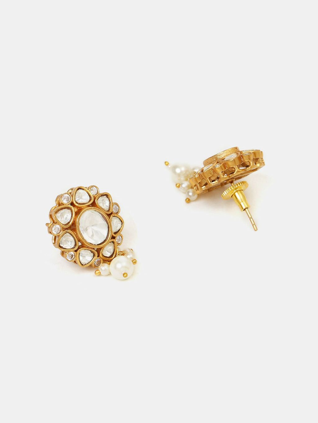 Ruby Raang Ivory Studs Earring - Distacart