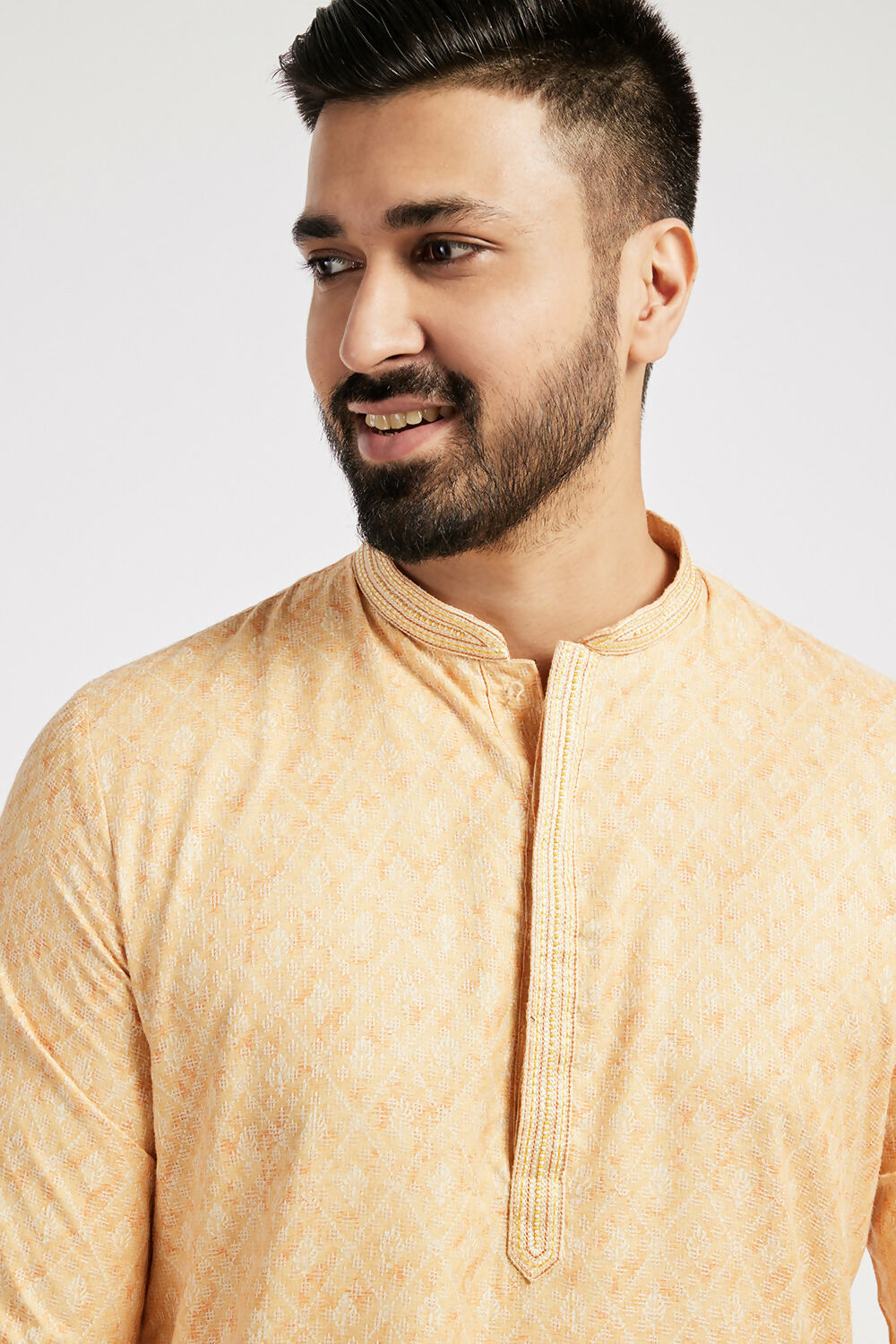 Ethnic India Yellow Men's Kurta