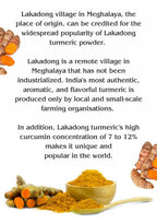Cordy Herb Lakadong Turmeric Powder - Distacart