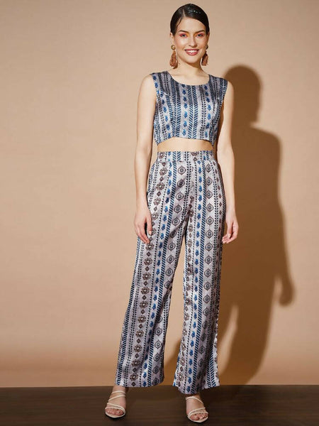 Myshka Multi Printed Co-Ords For Women