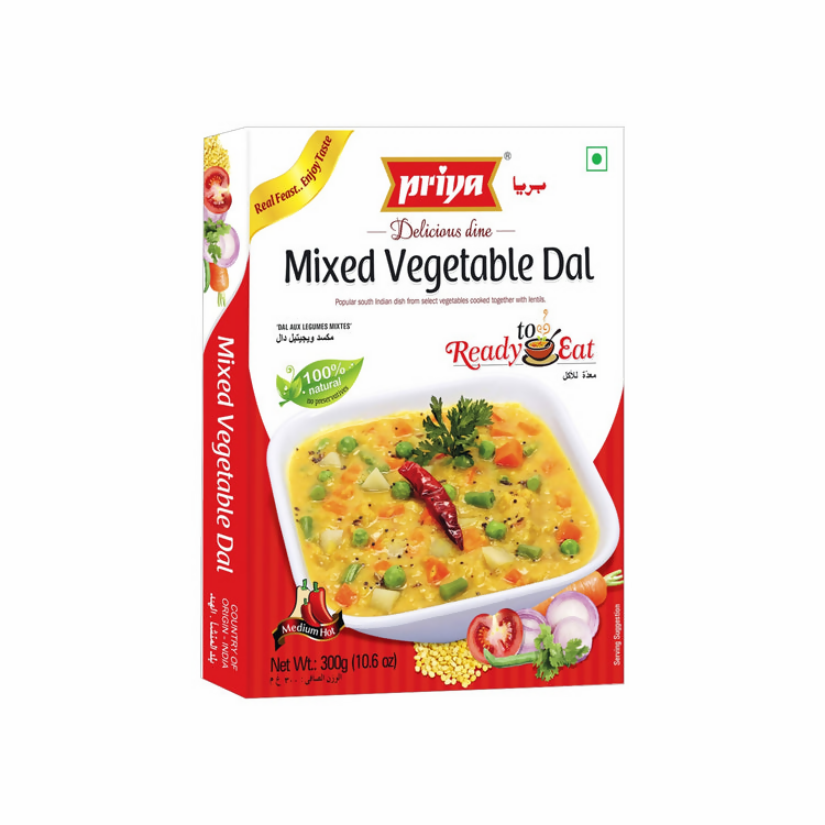 Priya Ready To Eat Mixed Vegetable Dal - Distacart