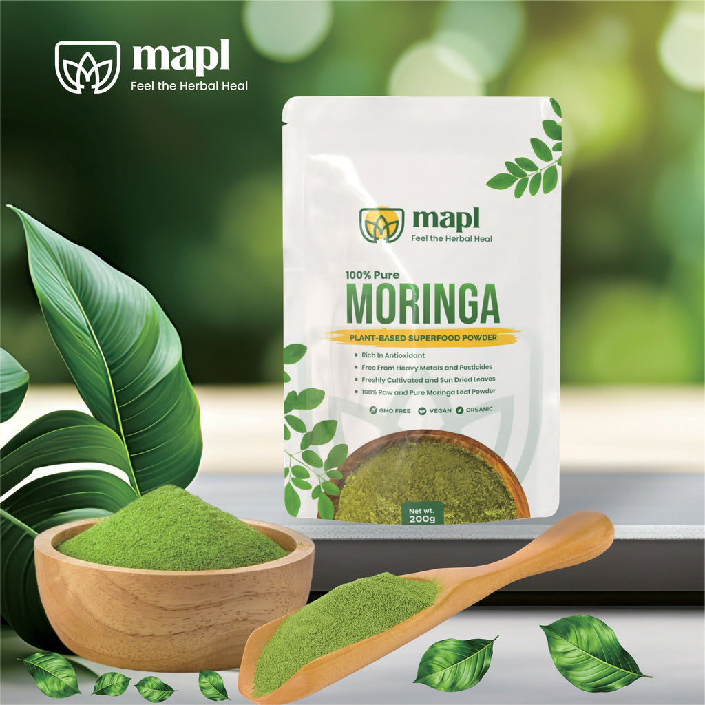 MAPL Pure Moringa Leaf Powder - Distacart