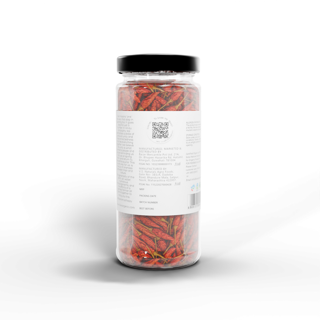 4 - Natural Bird’s Eye Chilli - 25g