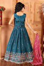 Kids Functional Designer Morepich Chinon Fab Lehenga choli - Aaradhna