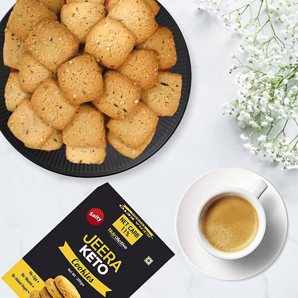 NutroActive Keto Jeera Cookies Salted