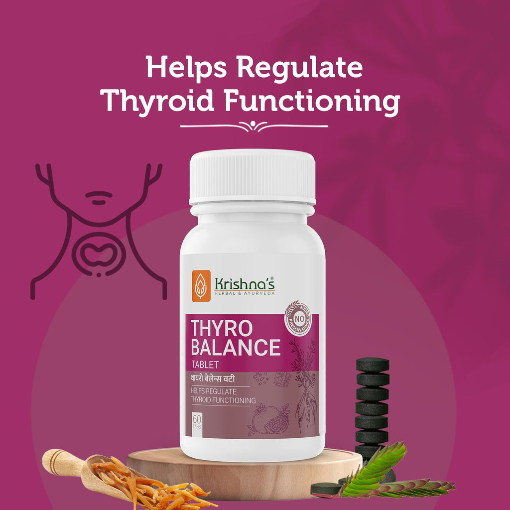 Krishna'S Herbal & Ayurveda Thyro Balance Tablets