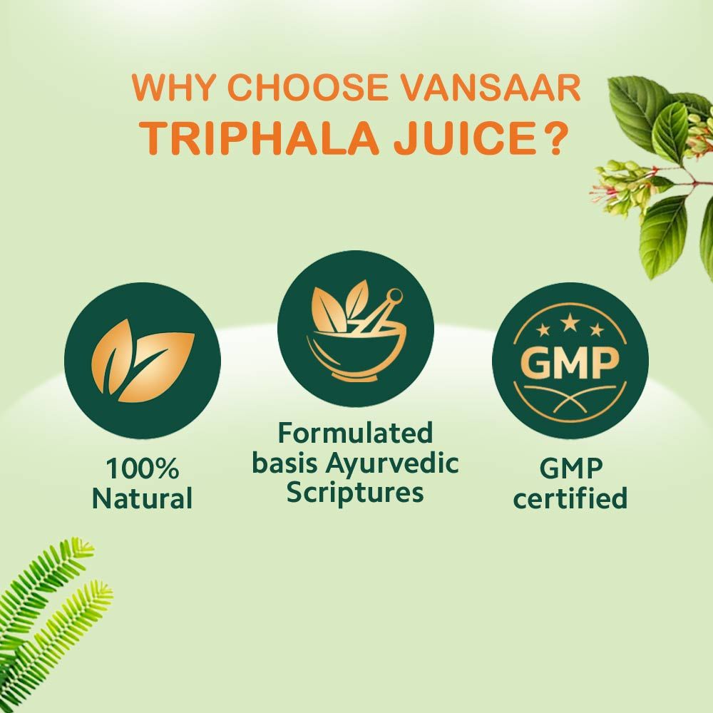 Baidyanath Vansaar Triphala Juice - Distacart