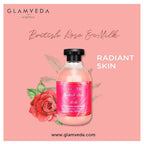 Glamveda British Rose & Milk Nourishing Body Wash & Lotion Combo Pack