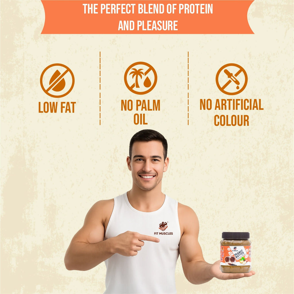 Fit Muscles Chocolate Peanut Butter Crunchy Chocolate