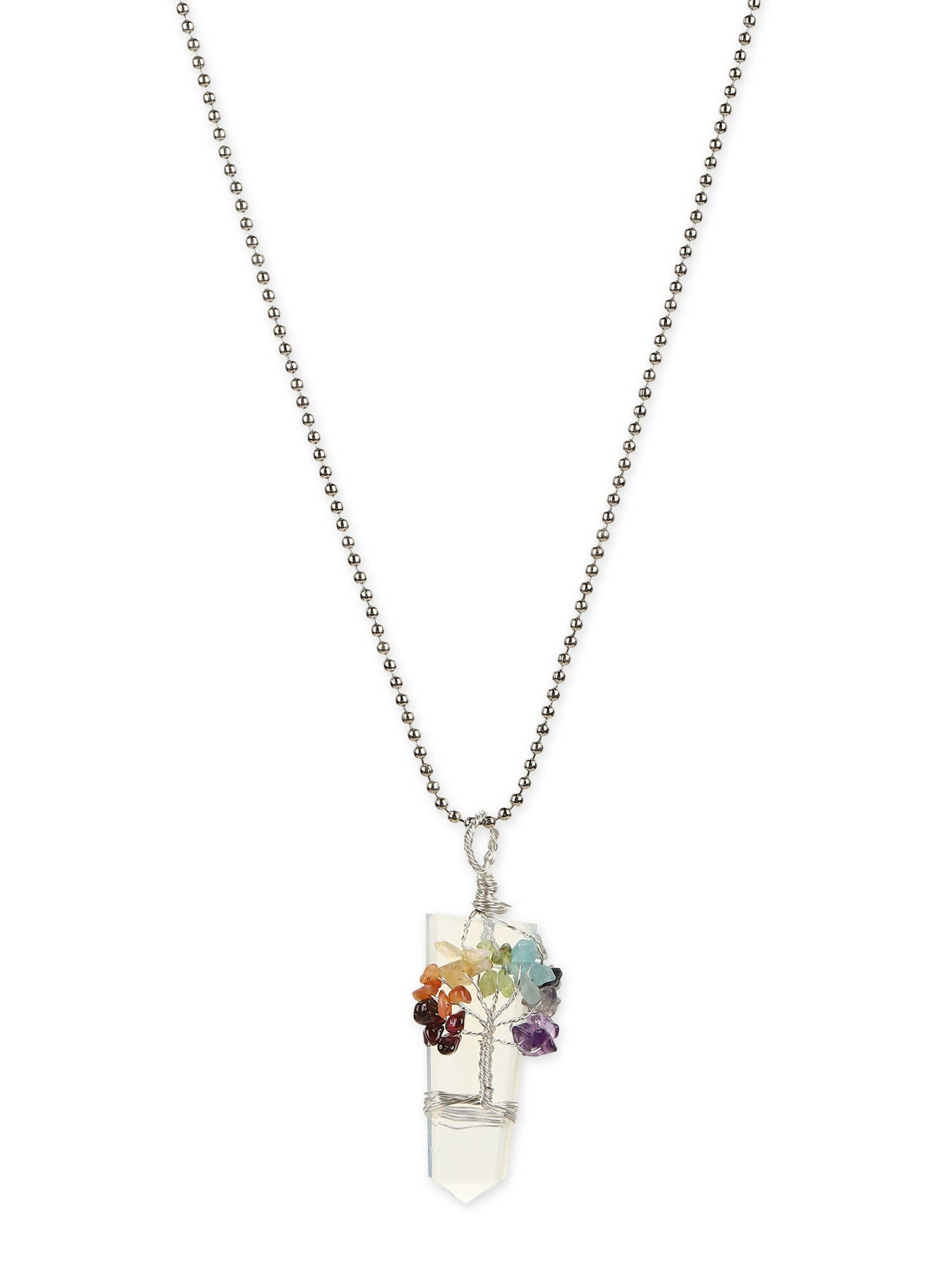 Women's Silver-Plated Chain - Ruby Raang - Distacart