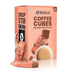 Bevzilla Instant Coffee Cubes Pack with Organic Date Palm Jaggery - Belgian Chocolate - Distacart