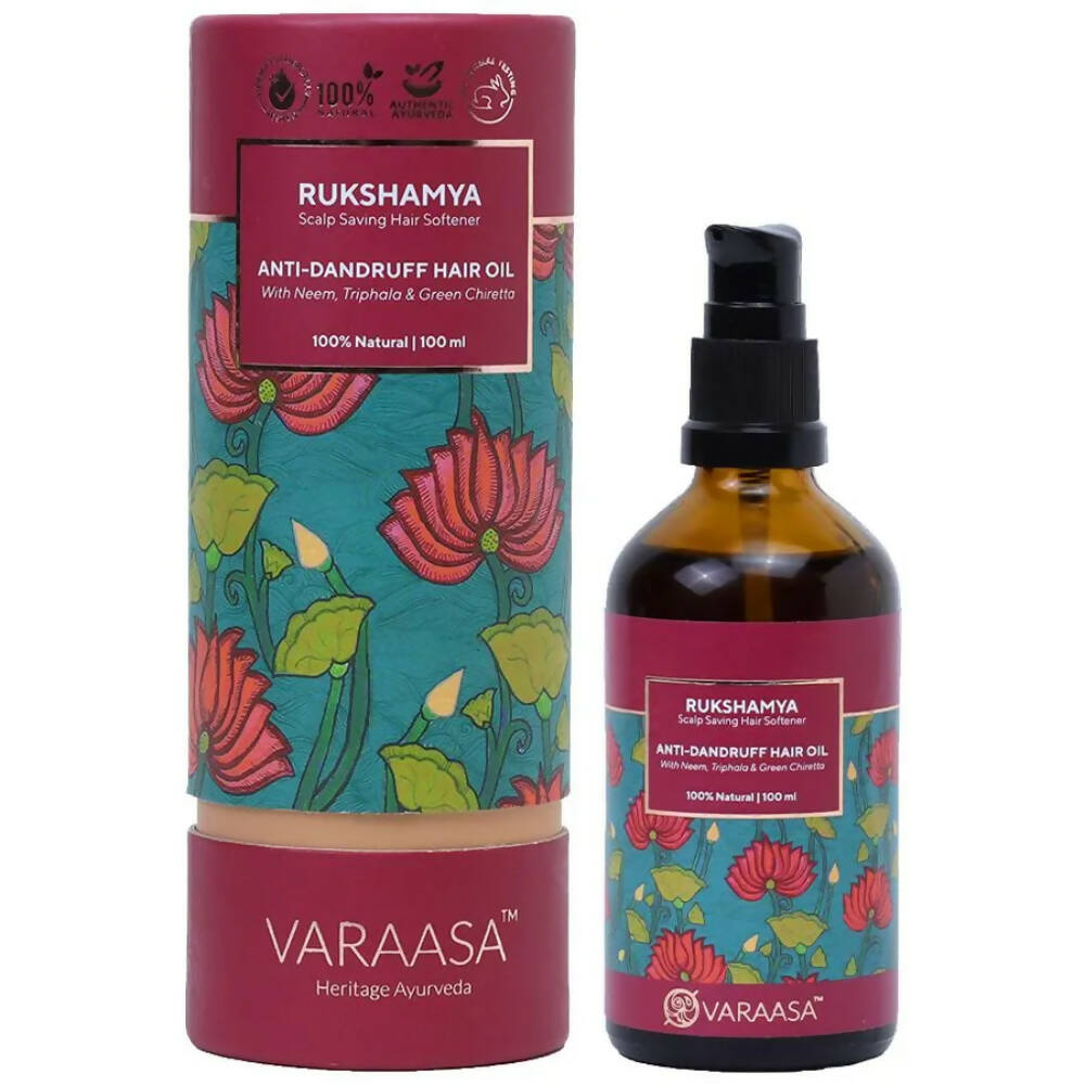 Varaasa Anti Dandruff Oil - Scalp Saving Hair Softener