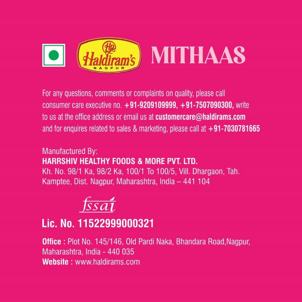 Haldiram's Mithaas - Distacart