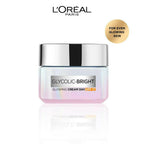 L'Oreal Paris Glycolic Bright Day Cream With SPF 17 - Distacart