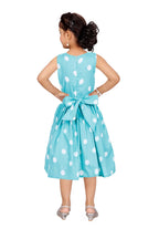 Asmaani Kids Party Wear Stylish Dresses, Perfect for Parties, Functions & Vacations - Aqua Blue