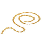 Gold-Polished Alloy Golden Pearl Chain - The Pari