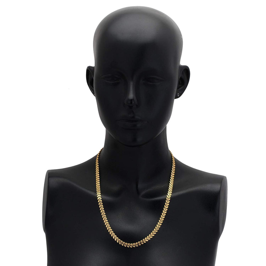 Gold-Polished Alloy Golden Pearl Chain - The Pari