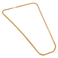 Gold-Polished Alloy 24 Inches Rassa Chain - The Pari