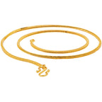 Gold-Polished Alloy Simple Chain - The Pari