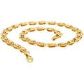 Gold-Polished Alloy Ring Design Gold Chain - The Pari