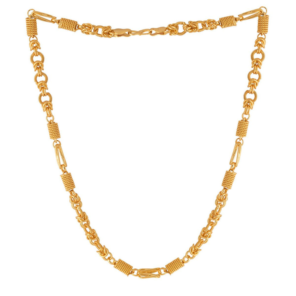 Gold-Polished Alloy Classy High Quality Chain - The Pari