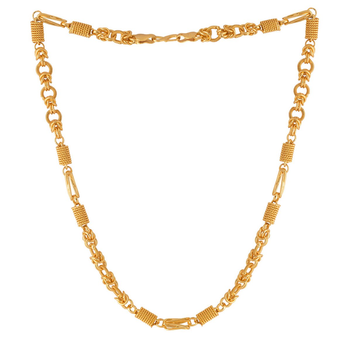 Gold-Polished Alloy Classy High Quality Chain - The Pari