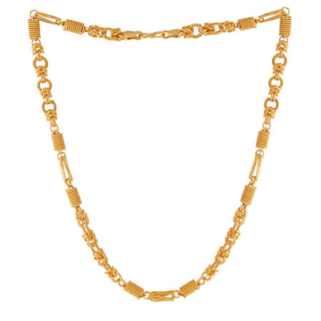 Gold-Polished Alloy Classy High Quality Chain - The Pari