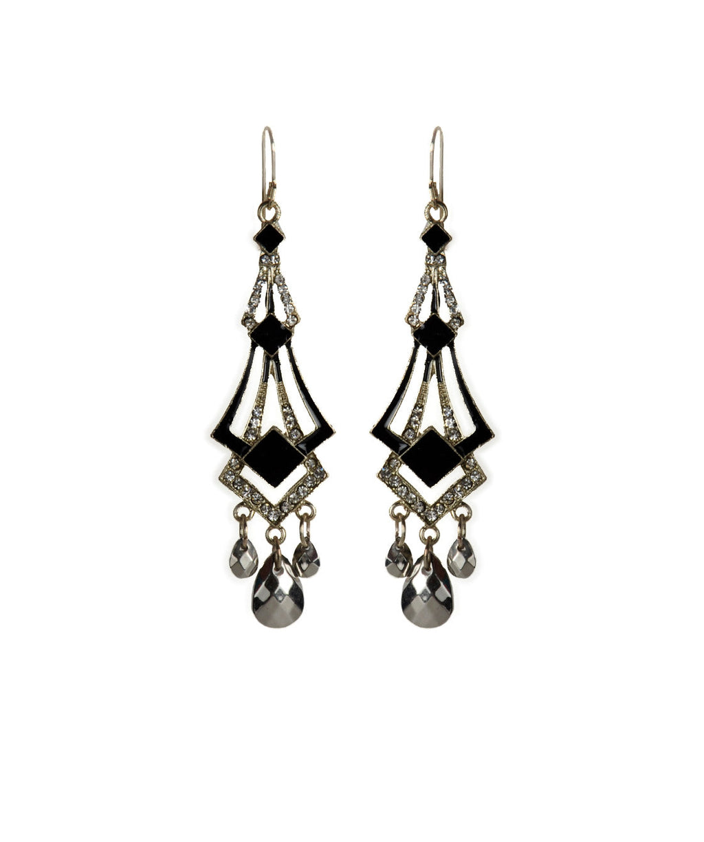 Gold-Plated Alloy Diva Look Stylish Contemporary Earrings - The Pari - Distacart