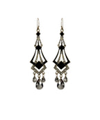 Gold-Plated Alloy Diva Look Stylish Contemporary Earrings - The Pari - Distacart