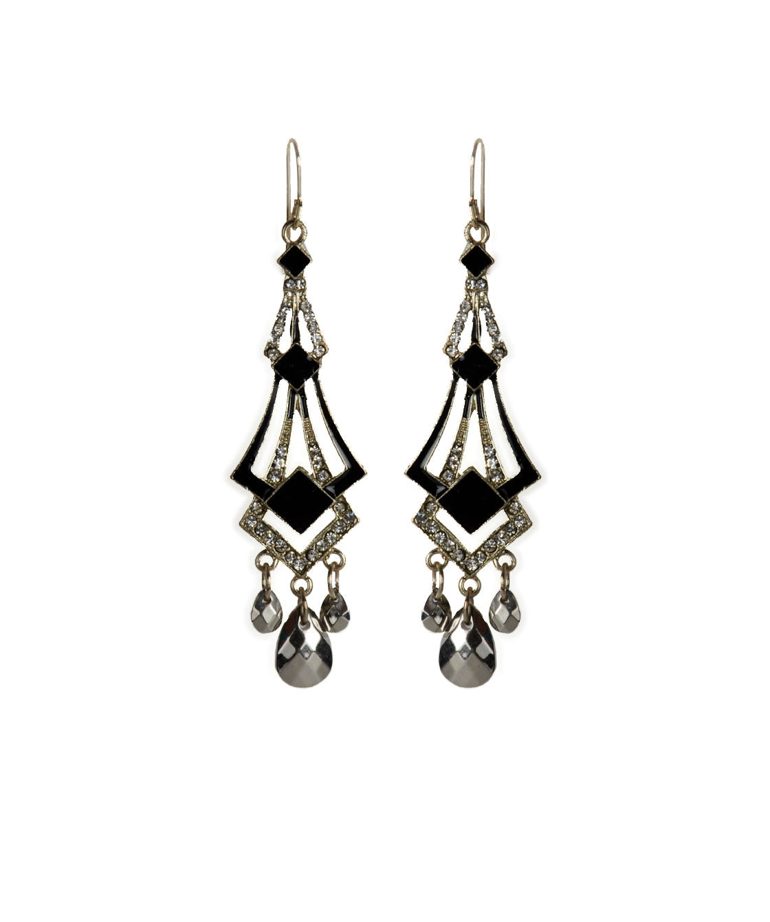 Gold-Plated Alloy Diva Look Stylish Contemporary Earrings - The Pari - Distacart