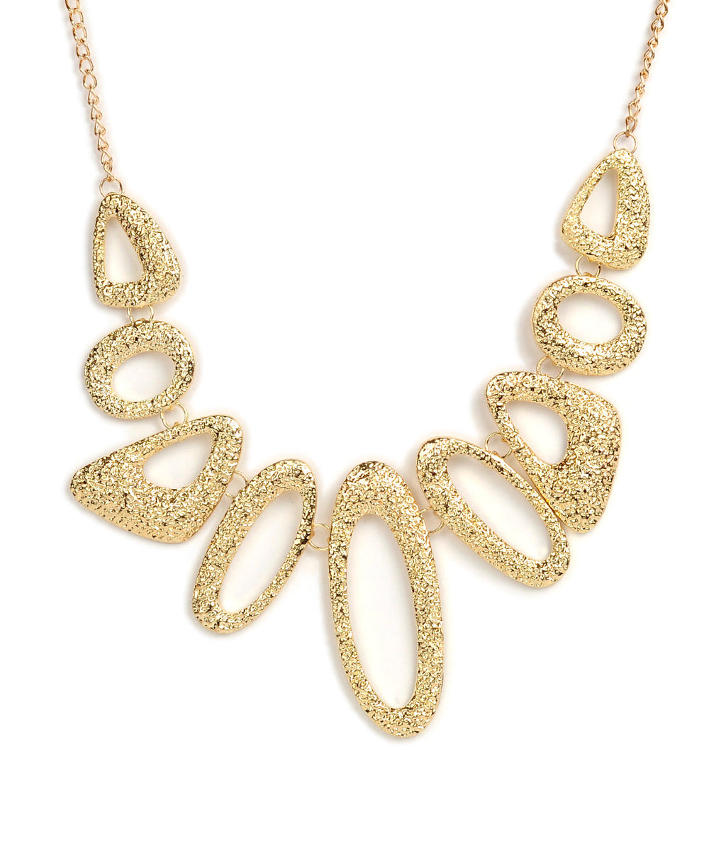 Gold-Toned Alloy Designer Necklace - The Pari