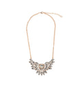 Gold-Polished Alloy Diva Look Stone Pendant Necklace - The Pari