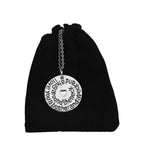 Silver-Plated Alloy Stainless Steel Love Quote Pendant Necklace - The Pari
