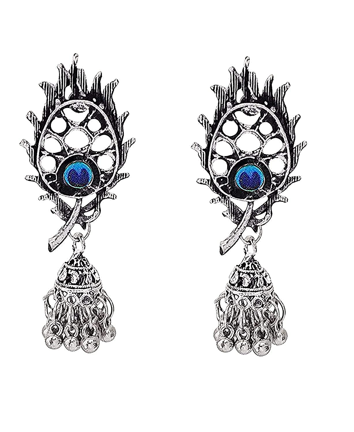 Rhodium-Plated Alloy Krishna Silver Necklace - The Pari