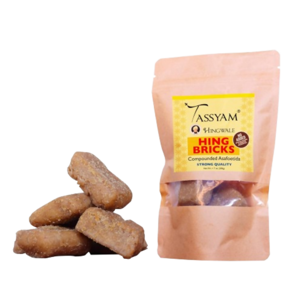 Tassyam Organics Hingwale Compounded Hing Bricks - Distacart