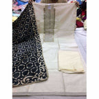 Designer Semi Stitched Dress with Gota Work