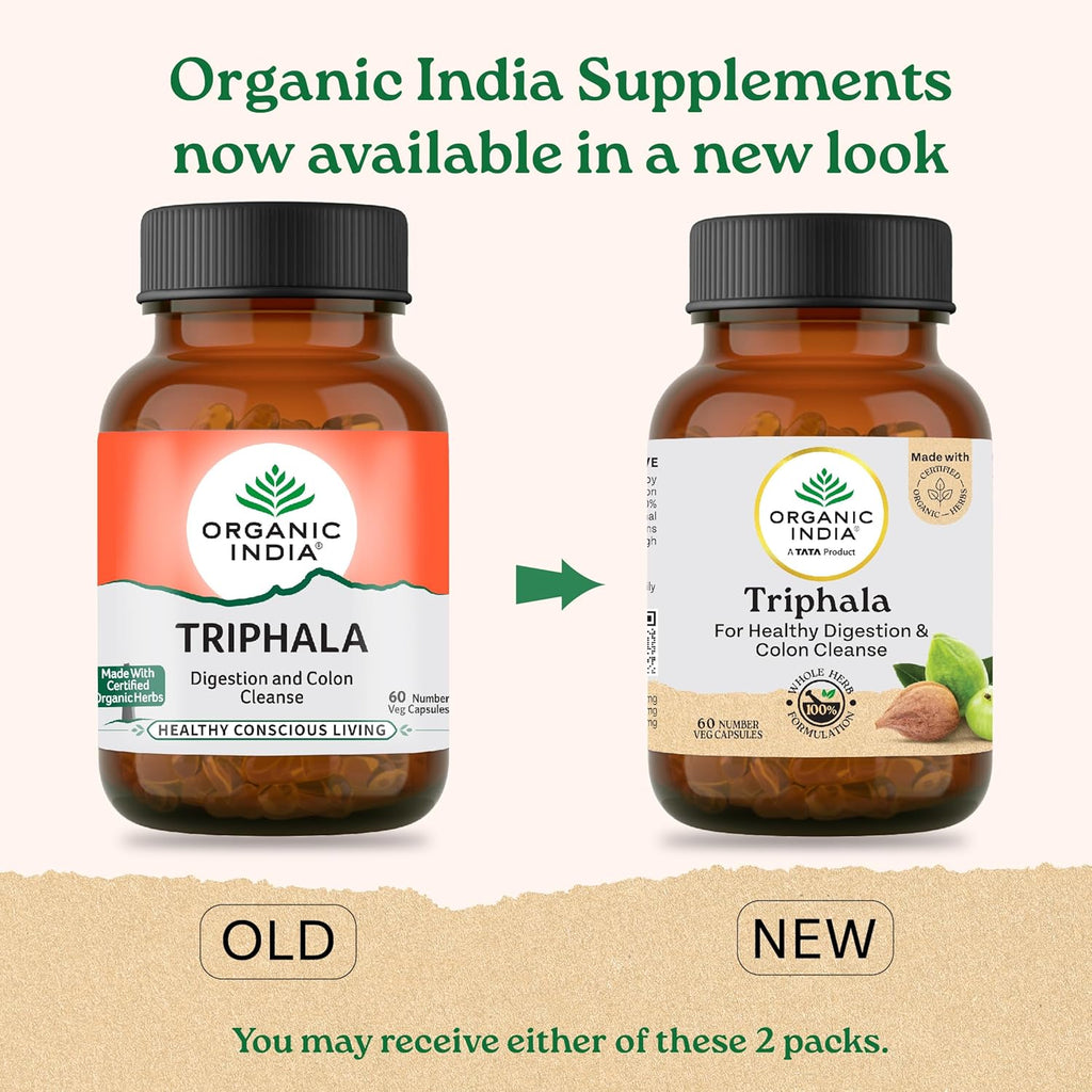 Organic India Triphala Capsules - Distacart