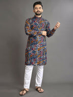 Anaita Multicolor Printed Cotton Straight Kurta