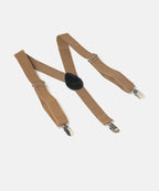 Manet Boys Solid Suspenders - Beige
